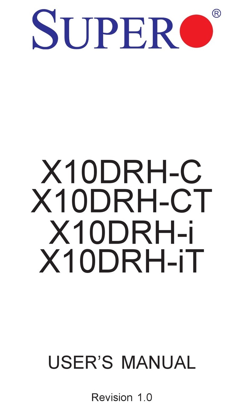 Supero X10DRH-C User manual