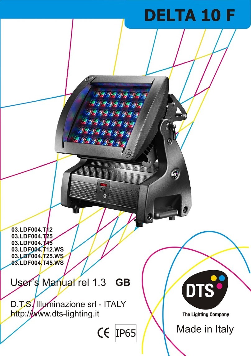 DTS DELTA 10 F user manual