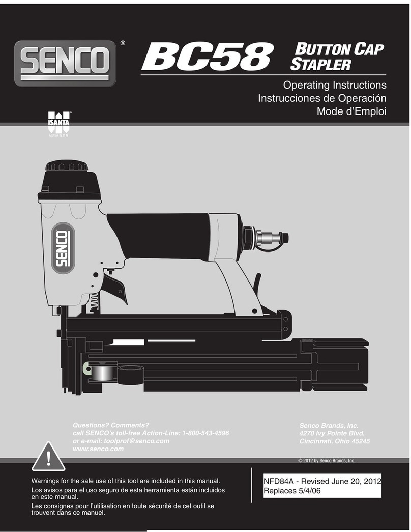 Senco BC58 User manual