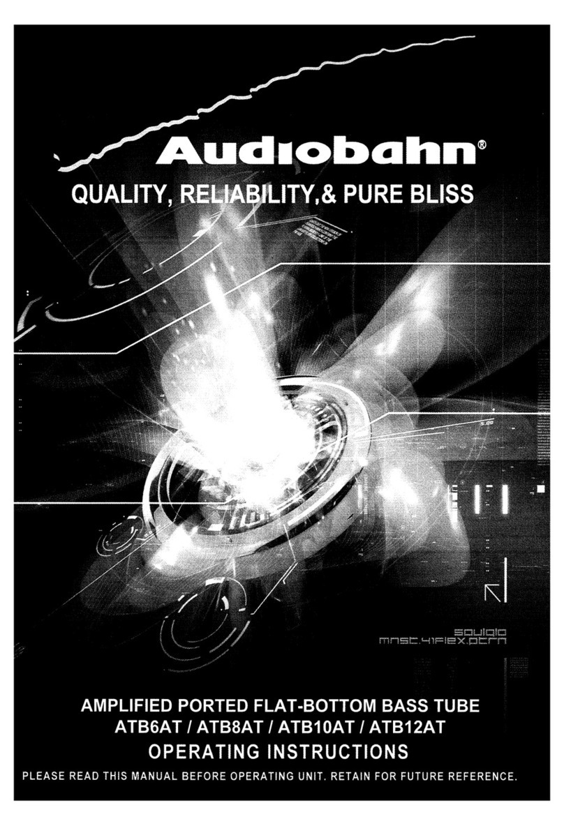 AudioBahn ATB6AT operating instructions