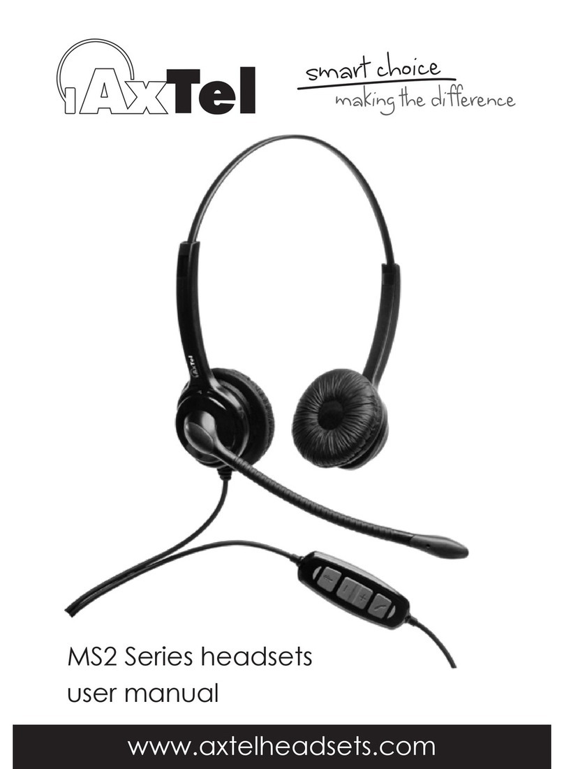 Axtel MS2 UC mono user manual