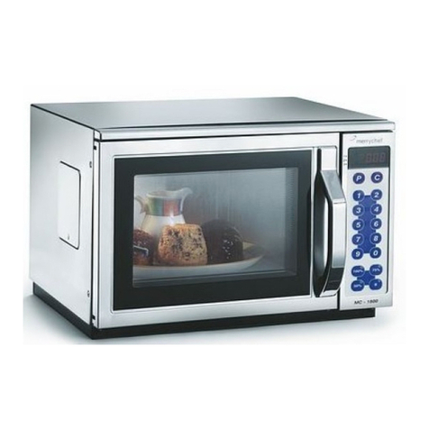 Merrychef MD0750 User manual