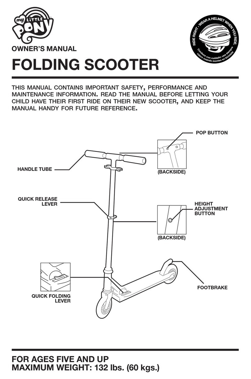 Dynacraft My Little Pony User manual