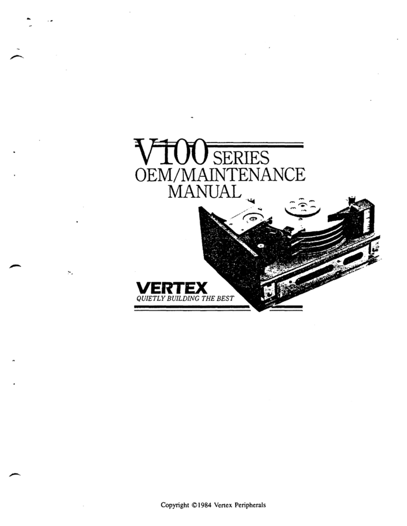 Vertex V100 series Maintenance manual