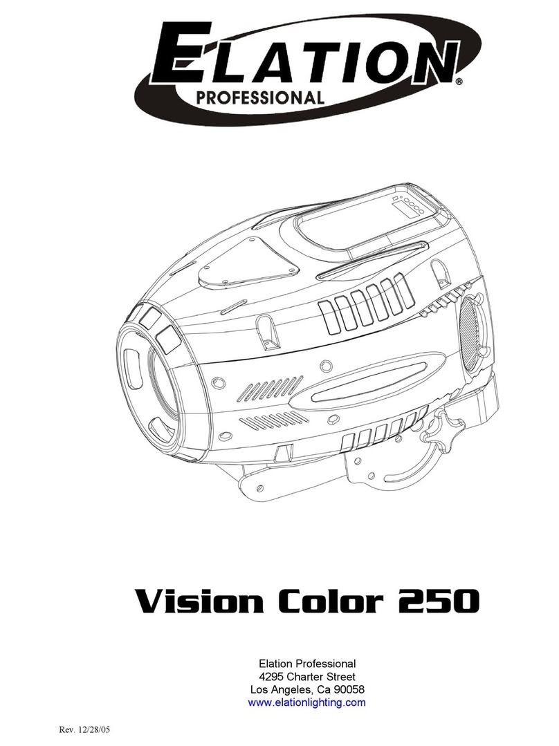 Elation Vision Color 250 manual