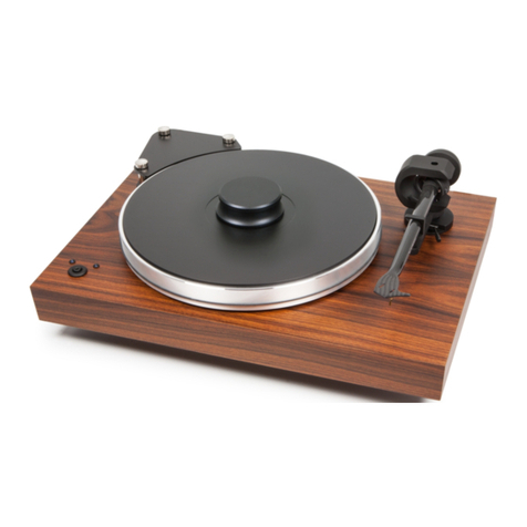 Pro-Ject Audio Systems 9 Instructions for use