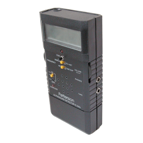 Pettersson D240x operating instructions