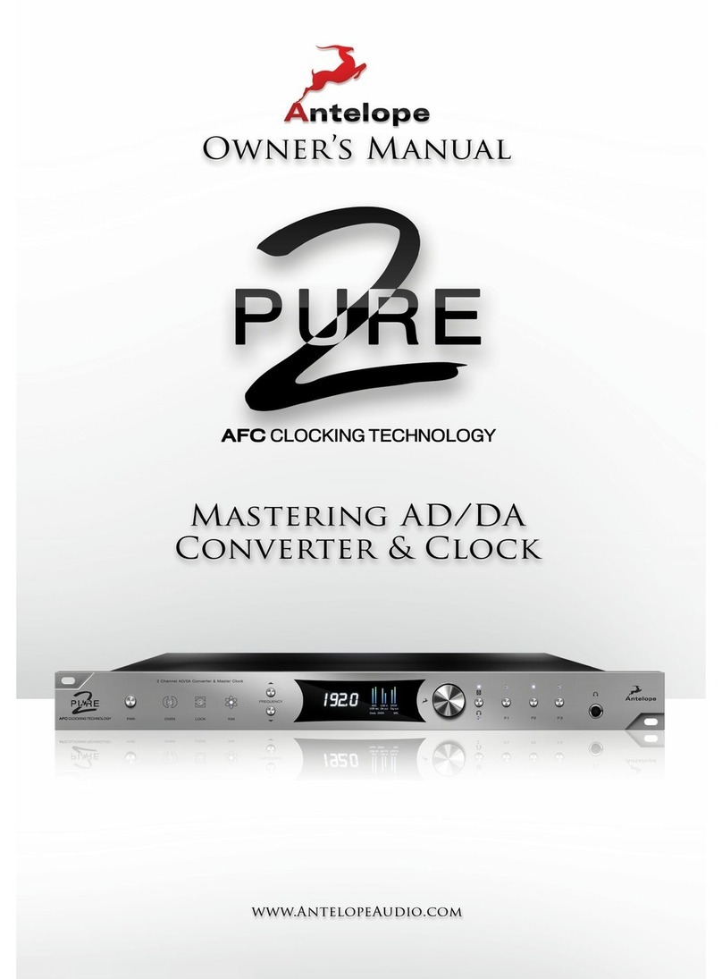 Antelope 2 PURE User manual