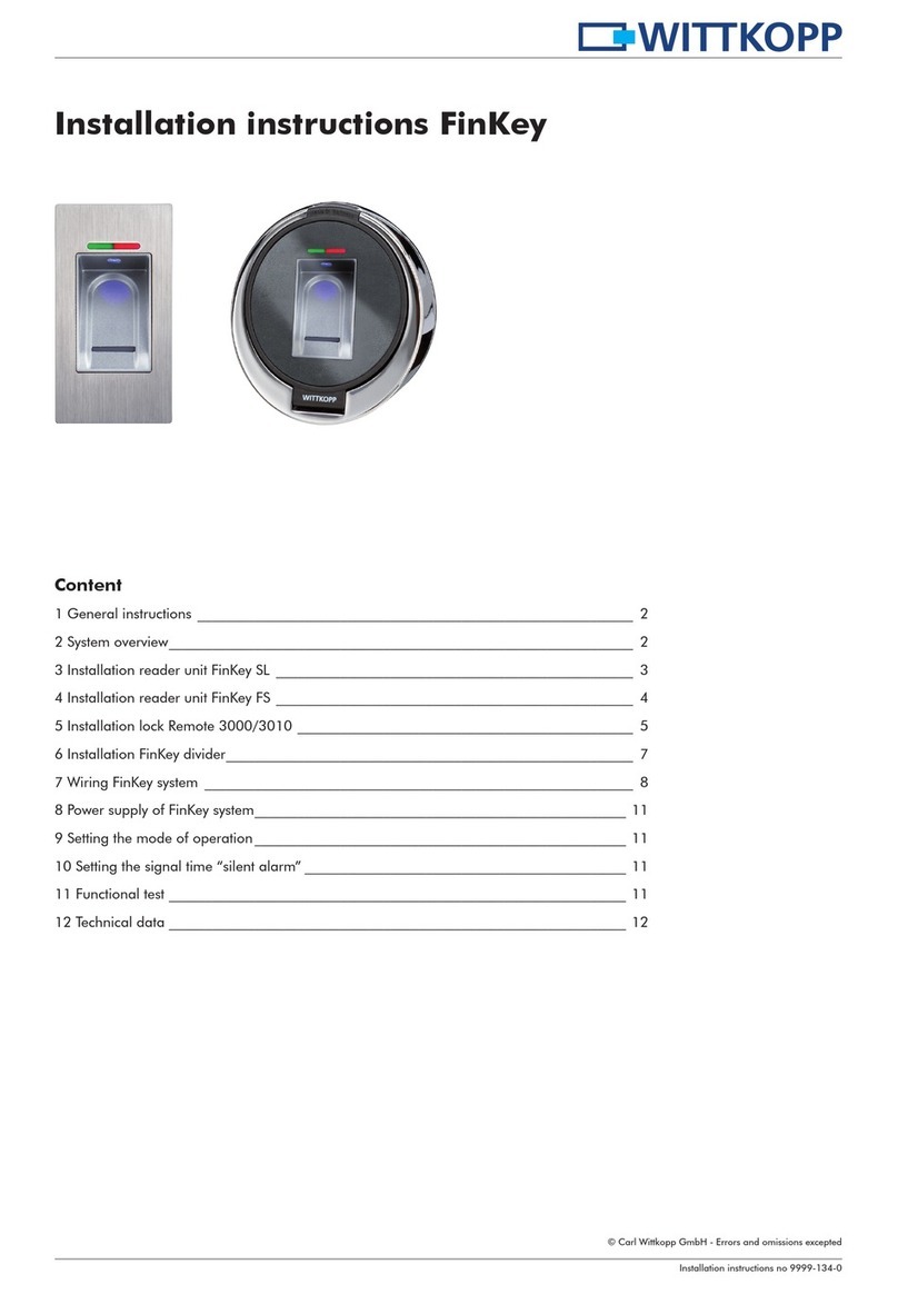 Wittkopp FinKey SL installation instructions