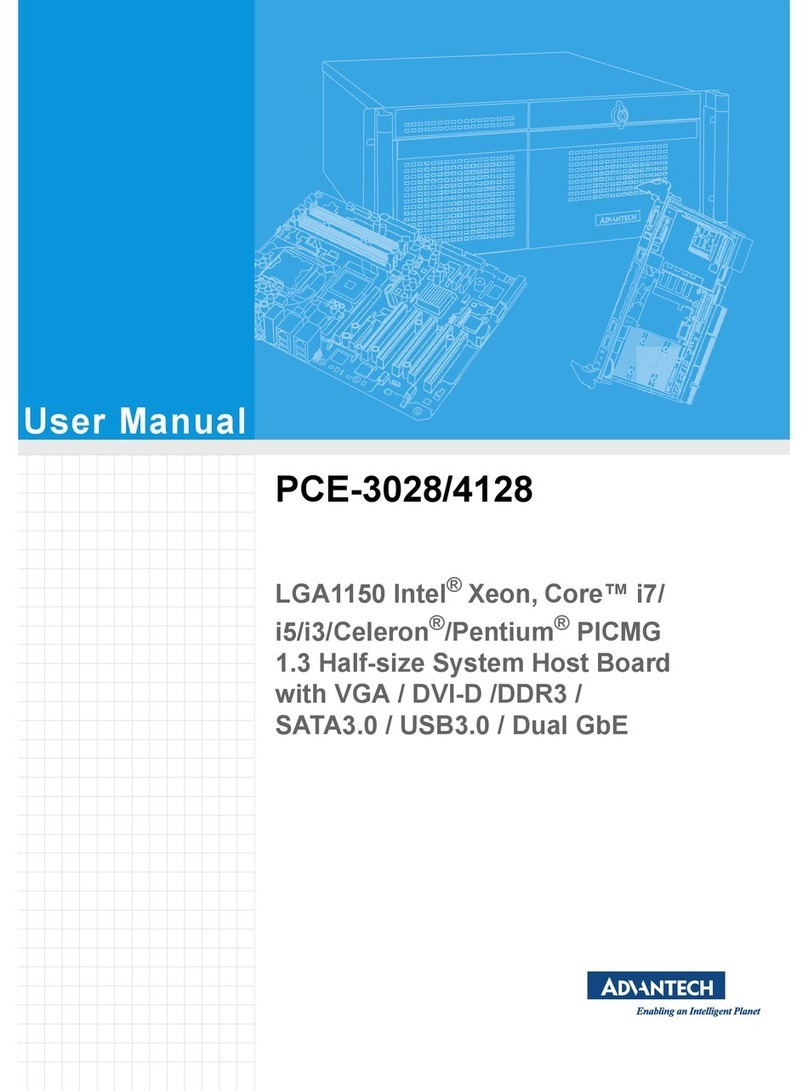 Advantech PCE-3028 User manual