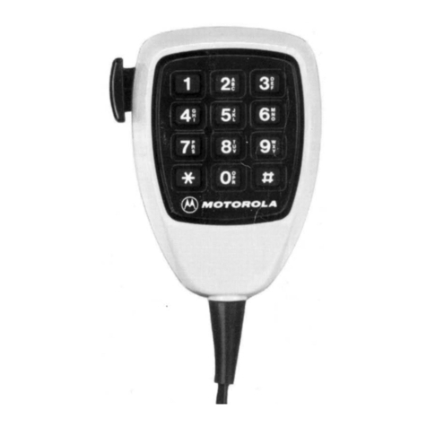 Motorola palm microphone instruction manual