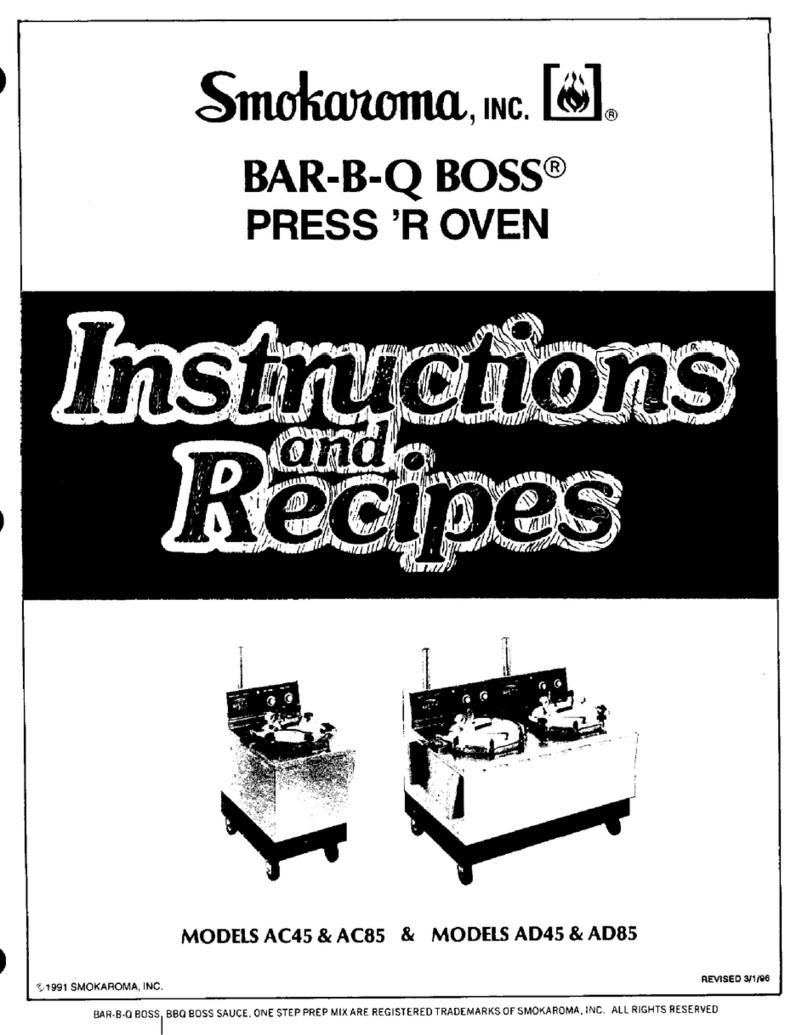 Smokaroma Bar-B-Q Boss AC45 instructions