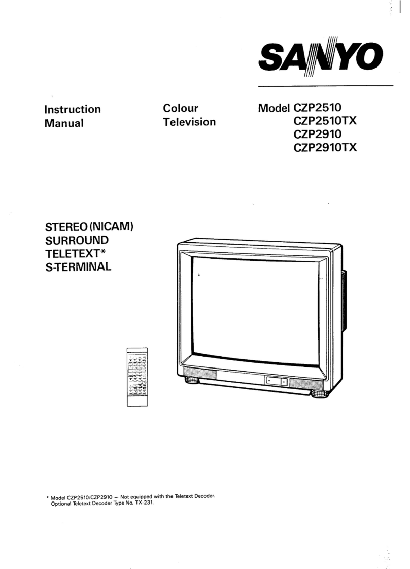 Sanyo CZP2510 User manual