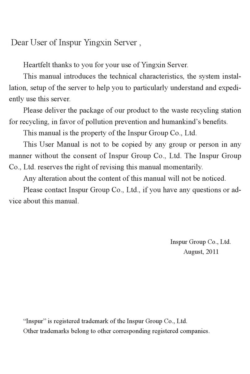 Inspur Yingxin user manual