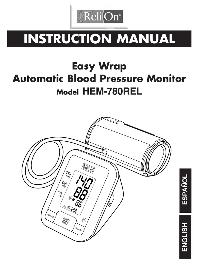 ReliOn HEM-780REL User manual