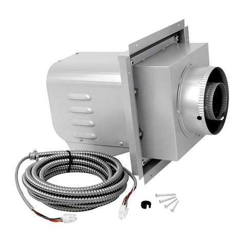 Napoleon GPV GAS POWER VENT User manual