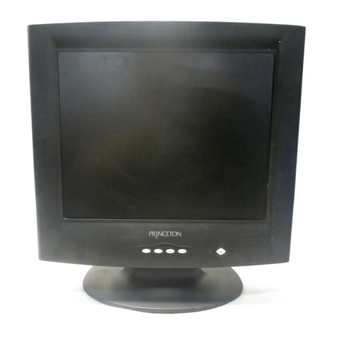 Princeton LCD17M User manual