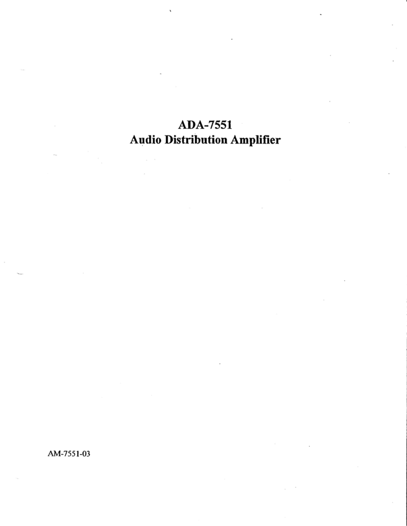 Ross ADA-7551 user manual