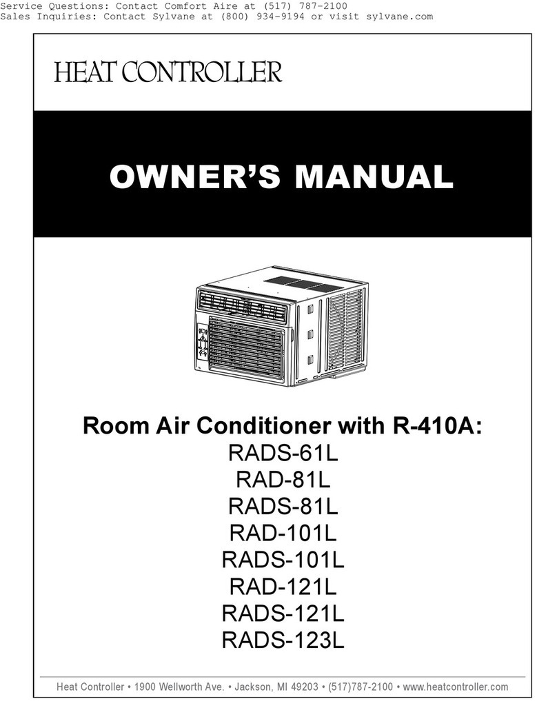 Heat Controller RADS-61L User manual