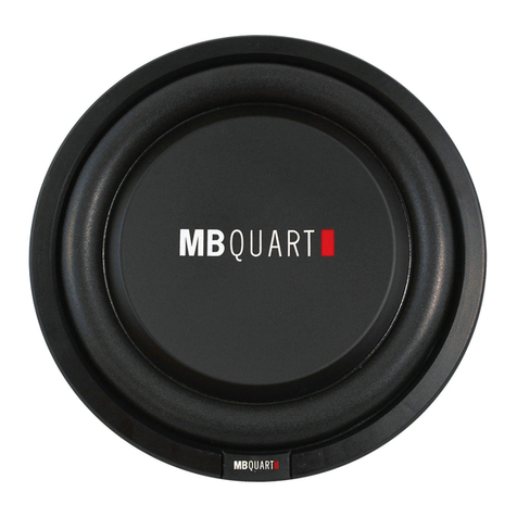 MB QUART RLP204 installation manual