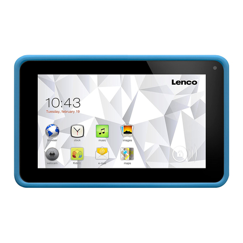 LENCO Cooltab-74 User manual