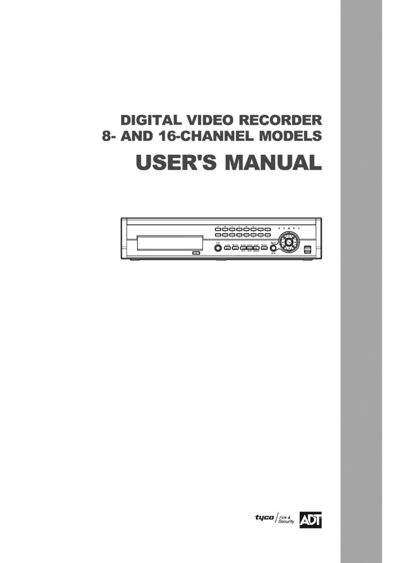 Tyco ADT800 user manual