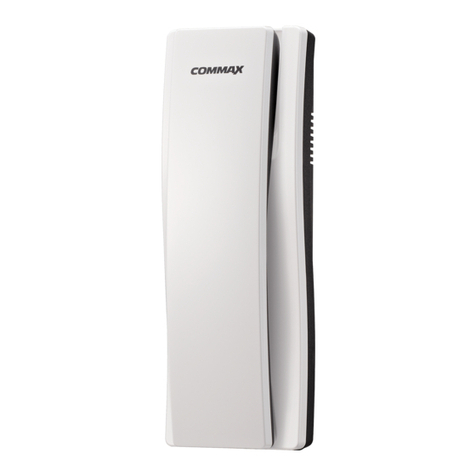 Commax AP-2SAG User manual