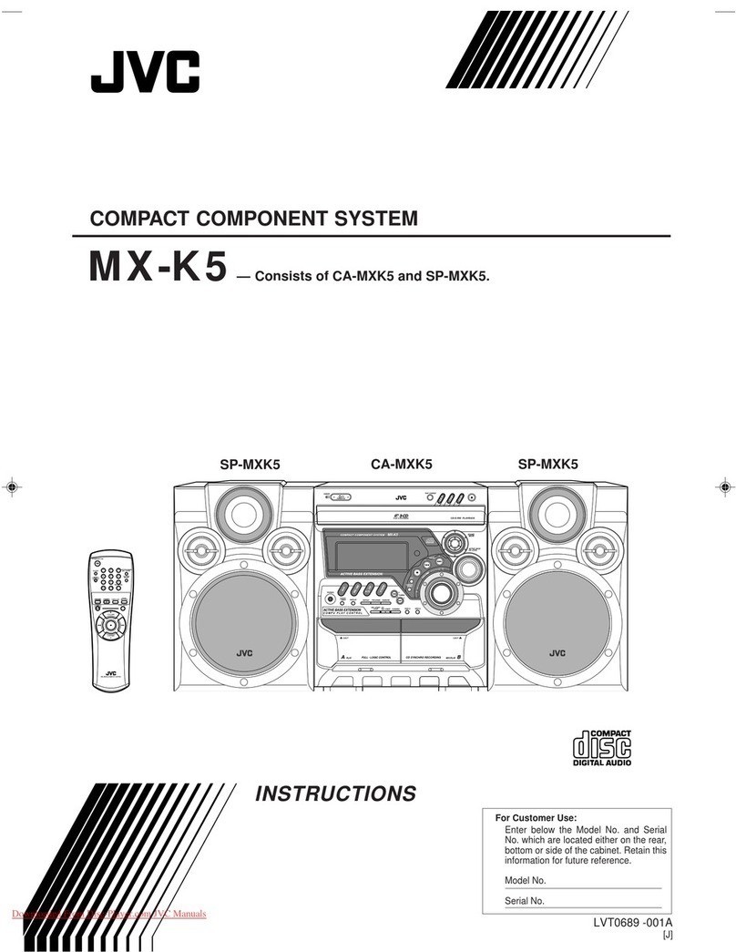 JVC SP-MXK5 User manual