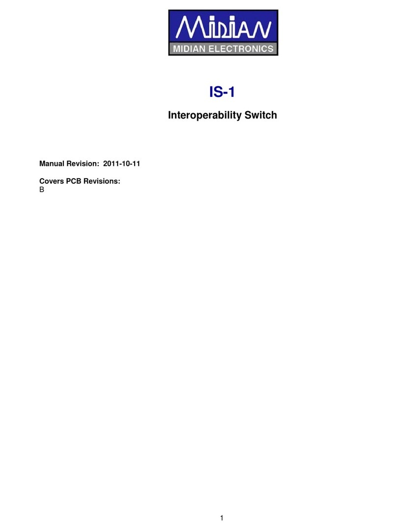 Midian IS-1 user manual