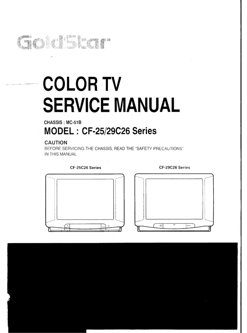 Goldstar CF-25C26 Series Service manual