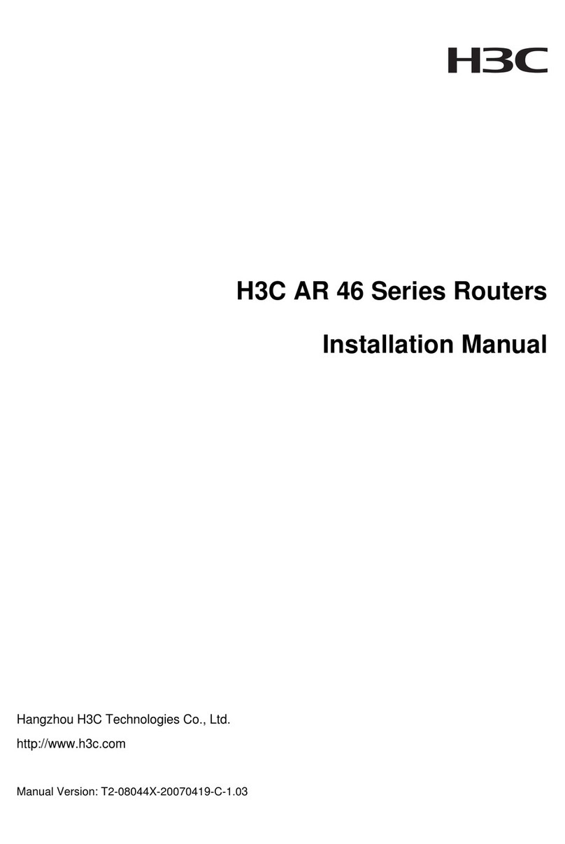 H3C AR 46-80 User manual
