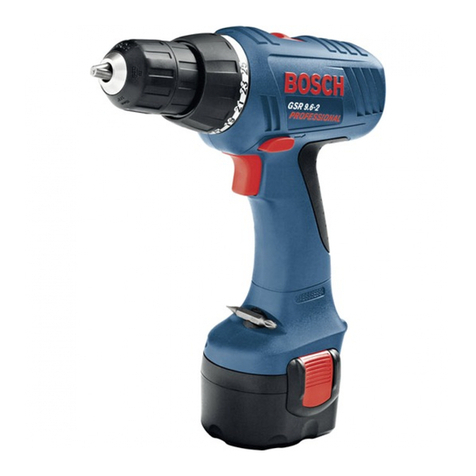 Bosch GSR 9 operating instructions