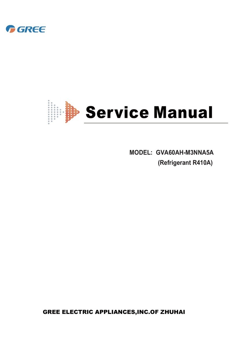 Gree GVA60AH-M3NNA5A User manual