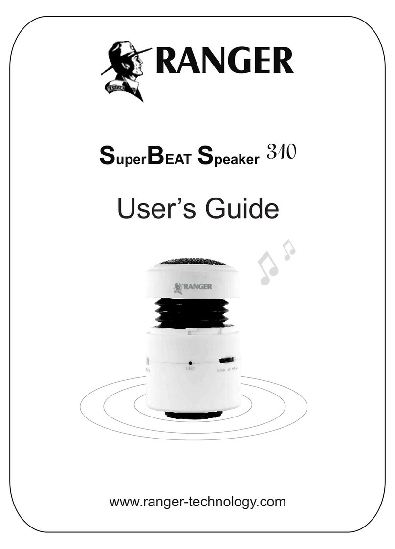 Ranger SuperBEAT Speaker 310 user guide