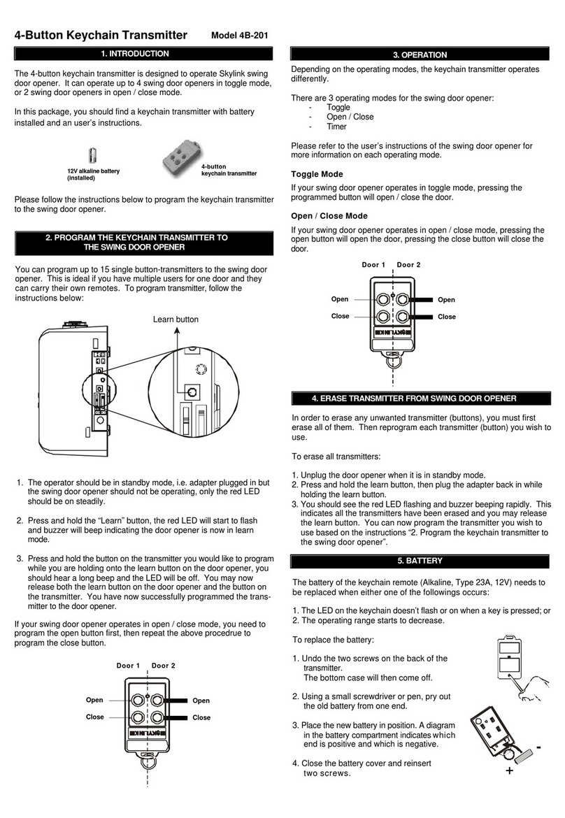 SkyLink 4B-201 user manual