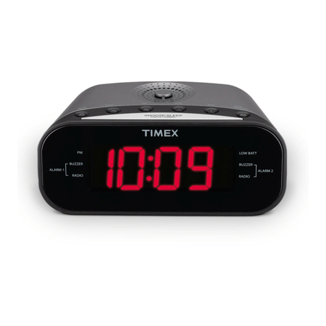 Timex T231 User manual