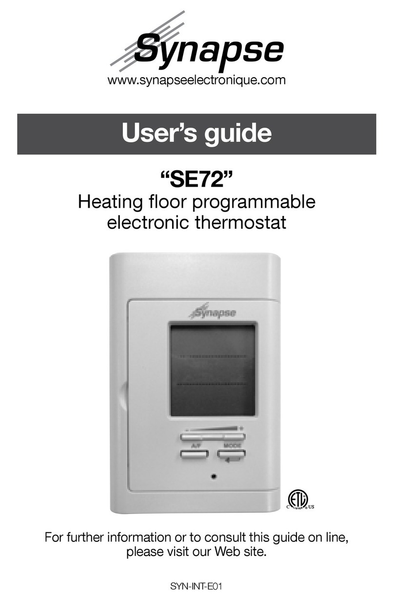 Synapse SE72 user guide