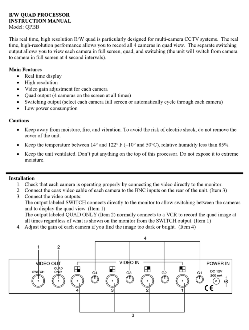 Rainbow QPBB instruction manual