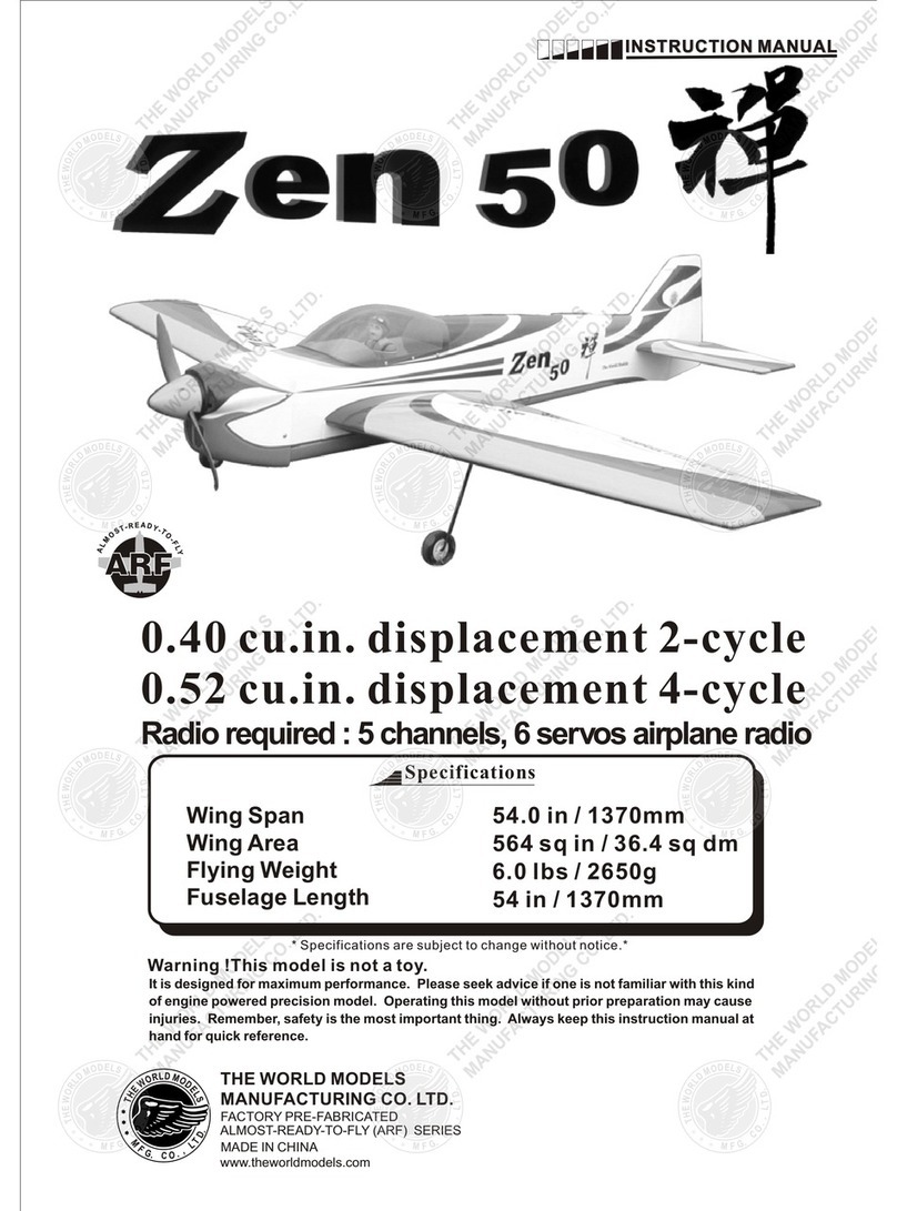 THE WORLD MODELS ZEN 50 instruction manual