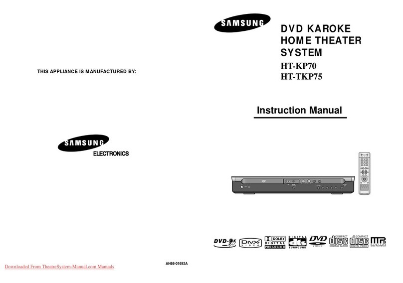 Samsung HT-KP70 instruction manual