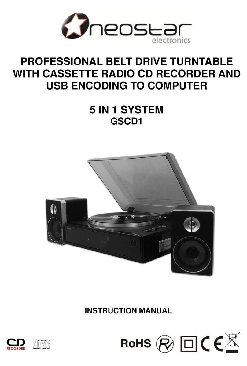 Neostar Electronics GSCD1 instruction manual