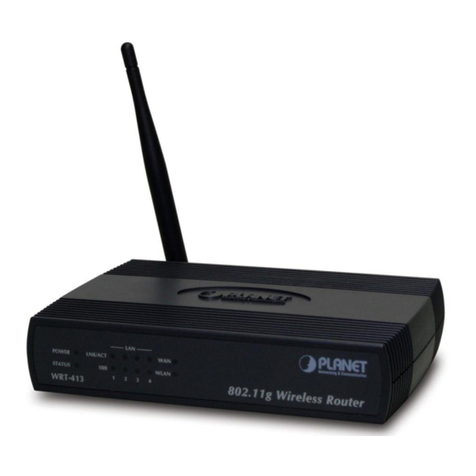 Planet WRT-413 user manual