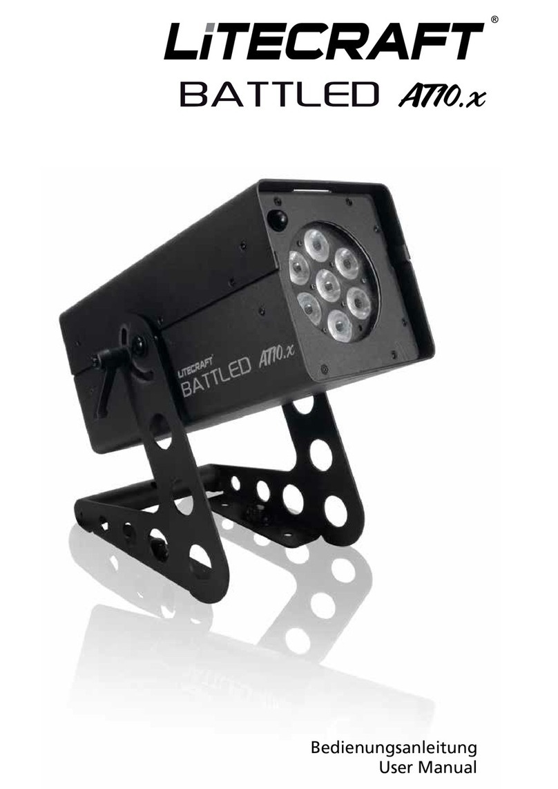 Litecraft Battled AT10.x TD-258-VS User manual