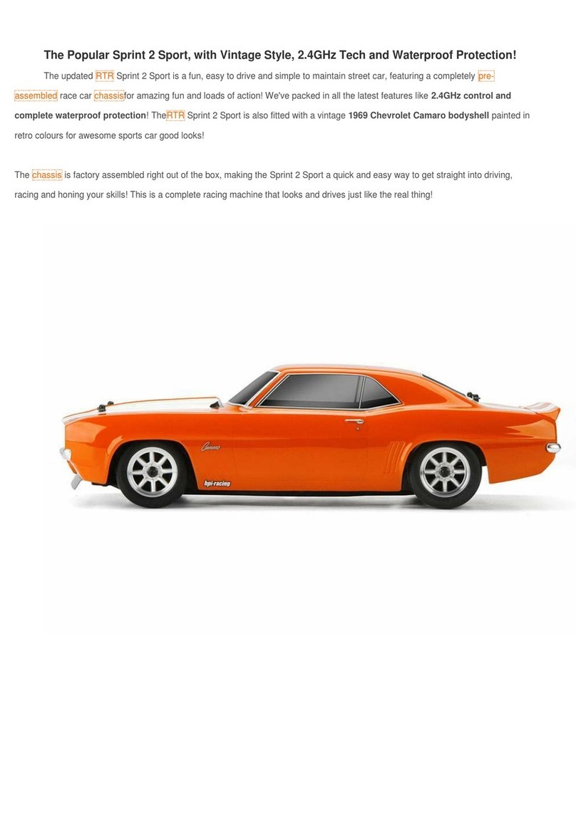 RTR SPRINT 2 SPORT user manual