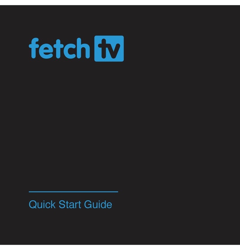 Fetch TV fetch tv quick start guide