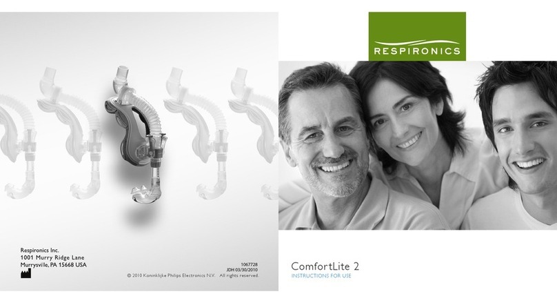Respironics ComfortLite 2 Instructions for use