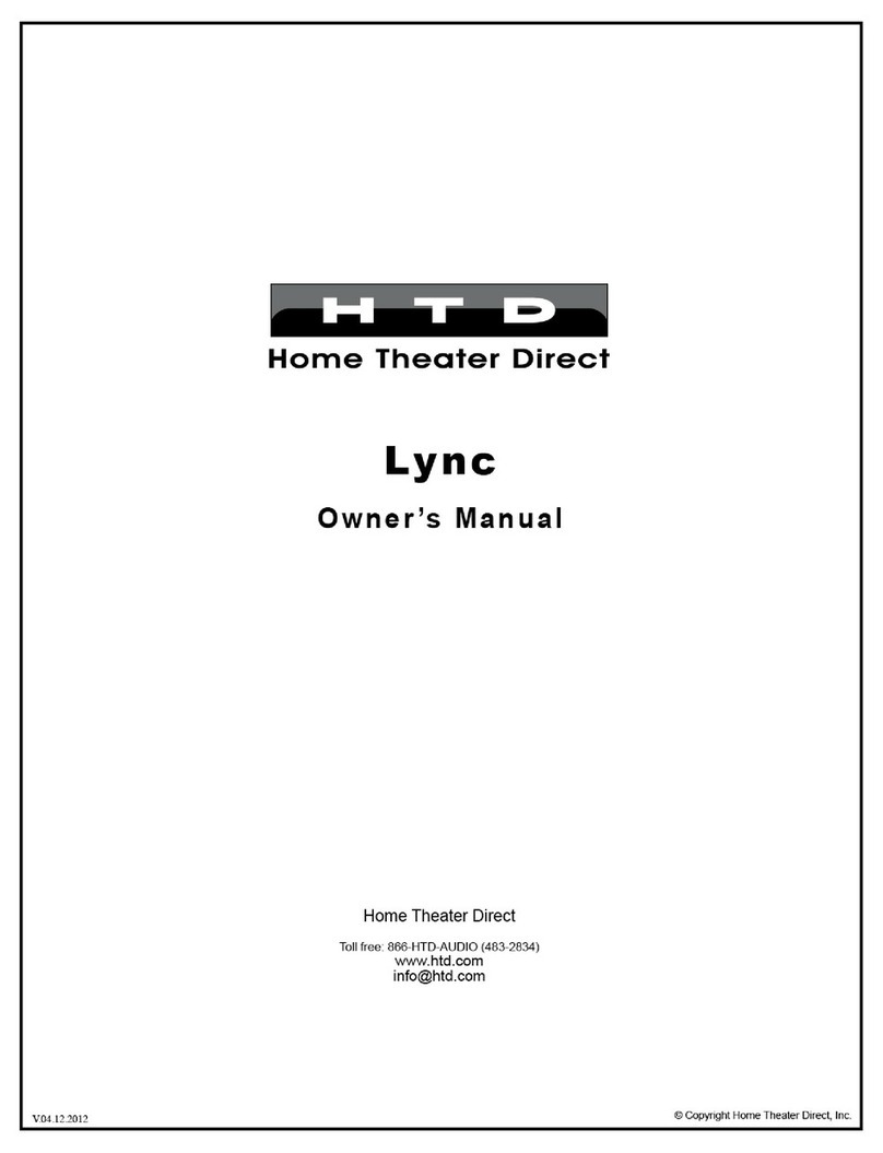 HTD Lync owner's manual
