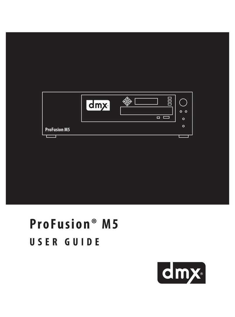 DMX ProFusion M5 user guide