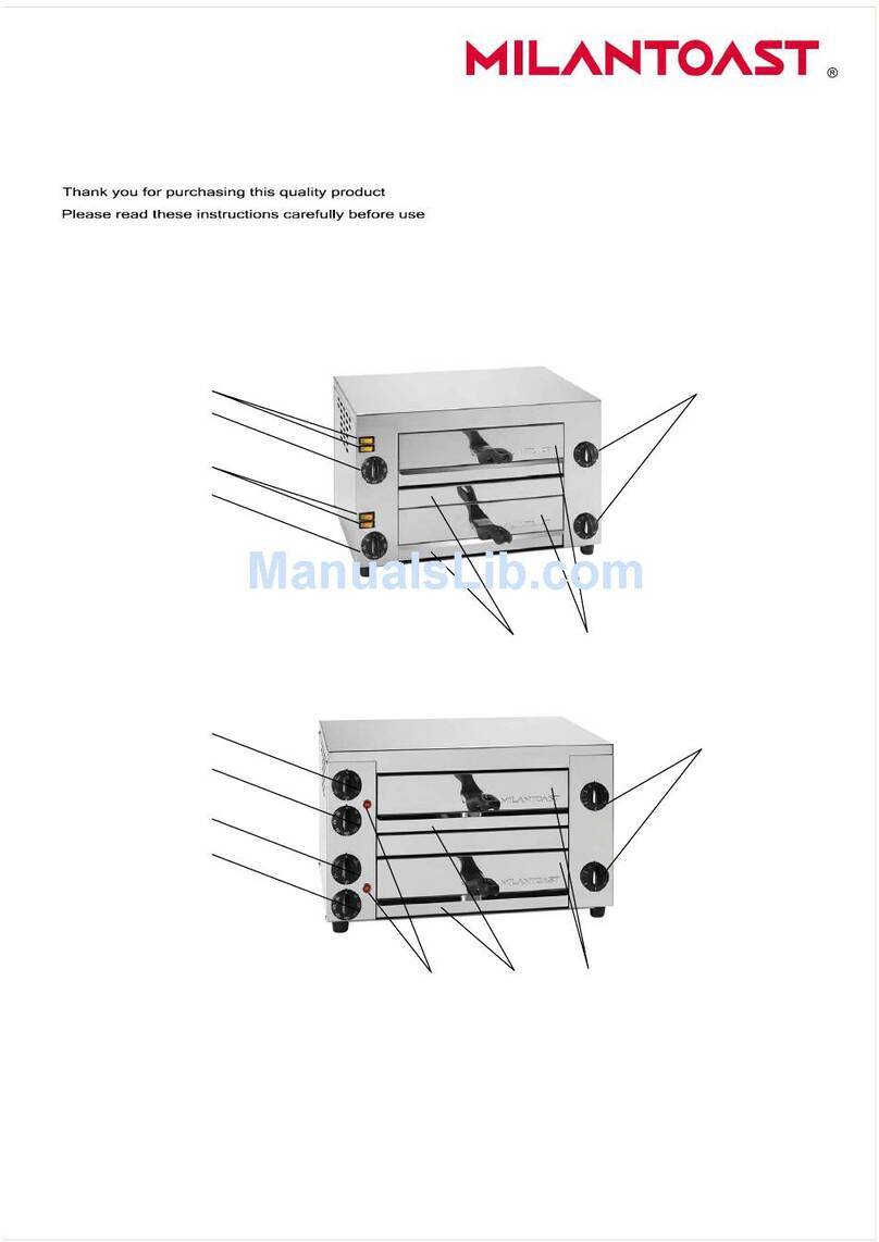 Milantoast 15050 Instructions for use