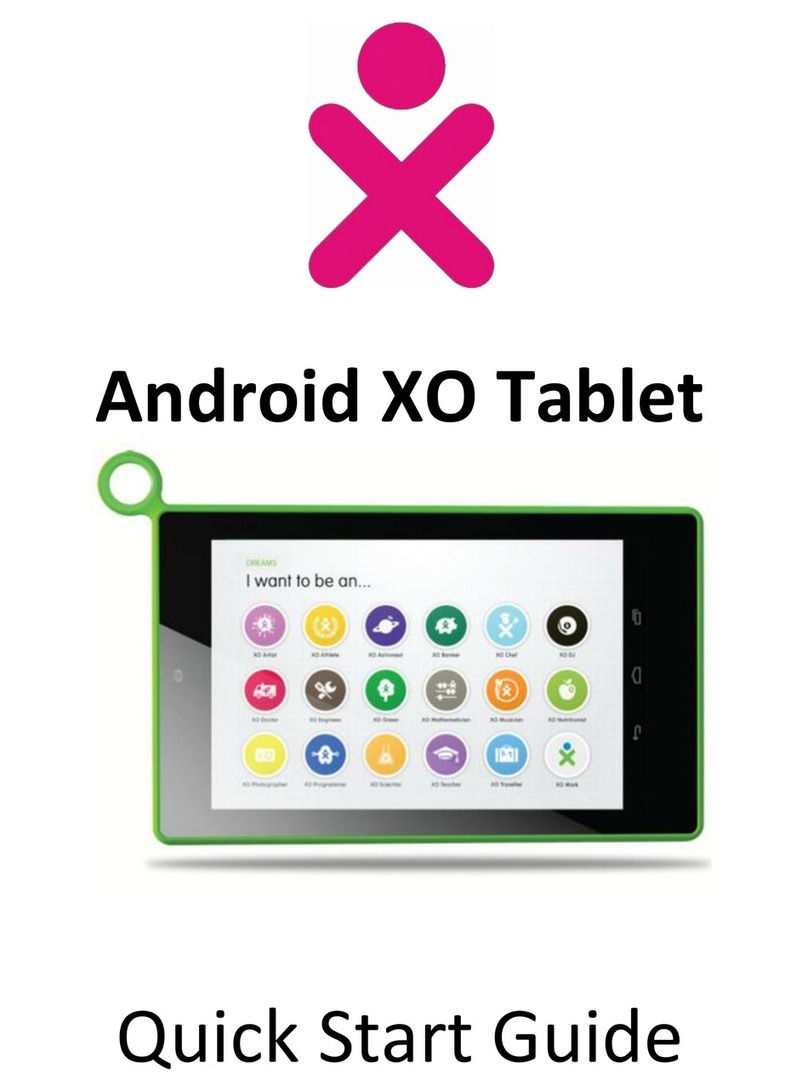 Xo Tablet User manual